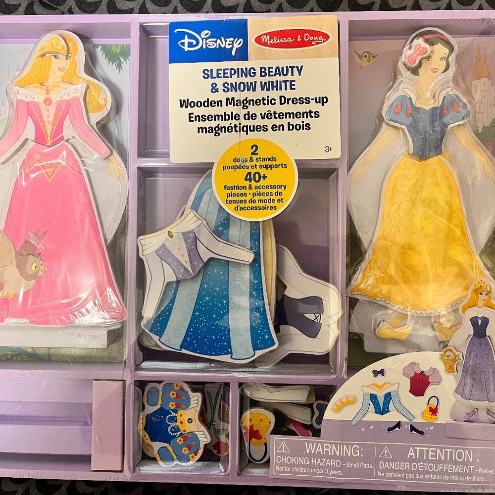 Disney Princess Wooden Puzzle Dress Designer